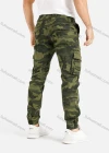 Wholesale Men's Casual Camouflage Multiple Pockets Shirred Cargo Pants 1923# - Liuhuamall