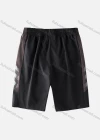 Wholesale Men's Performance Workout Colorblock Reflective Stripes Athletic Shorts With Zip Pockets B1020# - Liuhuamall
