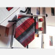 Men's Fashion Plaid Colorblock Print Party Tie & Pocket Square & Pair Cufflinks Sets Multi-color 1# Clothing Wholesale Market -LIUHUA