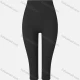 Wholesale Women's Casual Plain Skinny Fit High Waist Ribbed Capri Leggings E139# 0785# Clothing Wholesale Market Liuhua