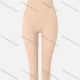 Wholesale Women's Casual Plain Skinny Fit High Waist Ribbed Capri Leggings E139# 0786# Clothing Wholesale Market Liuhua