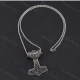 Wholesale Fashion Stainless Steel Adjustable Pendant Necklace SP0438# Silver Clothing Wholesale Market Liuhua