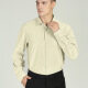 Men's Formal Plain Long Sleeve Wrinkle-Resistant Button Down Dress Shirts 26# Clothing Wholesale Market -LIUHUA