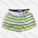 Wholesale Women's Vacation Striped Contrast Pockets Drawstring Beach Shorts 2# Clothing Wholesale Market Liuhua