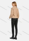 Wholesale Women's Casual Long Sleeve Fuzzy Thermal Lined Zipper Pockets Fluffy Jacket - Liuhuamall