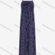Wholesale Women's Vintage Spaghetti Strap Bow Knot Paisley Folk Art Jumpsuit 320# Navy Clothing Wholesale Market Liuhua