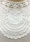 Wholesale Women's Casual Plain Guipure Lace Long Sleeve Blouse - Liuhuamall
