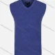 Wholesale Men's Casual Slim Fit V Neck Sleeveless Plain Knit Wool Blend Sweater Vest 8808# Blue Clothing Wholesale Market Liuhua