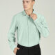 Men's Formal Plain Long Sleeve Wrinkle-Resistant Button Down Dress Shirts 30# Clothing Wholesale Market -LIUHUA