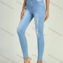 Wholesale Women's Casual Distressed Ripped High Waist Stretch Skinny Jeans preview