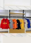 Wholesale Boys Asymmetrical Colorful Stripes Sleeves Letter Print Graphic Hoodies - Liuhuamall