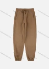 Wholesale Men's Autumn Drawstring Waist Plain Slant Pocket Thermal Sweatpant - Liuhuamall