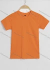 Wholesale Girls' Basics Casual Plain Short Sleeve Round Neck T-Shirt - Liuhuamall