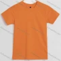Wholesale Girls' Basics Casual Plain Short Sleeve Round Neck T-Shirt preview