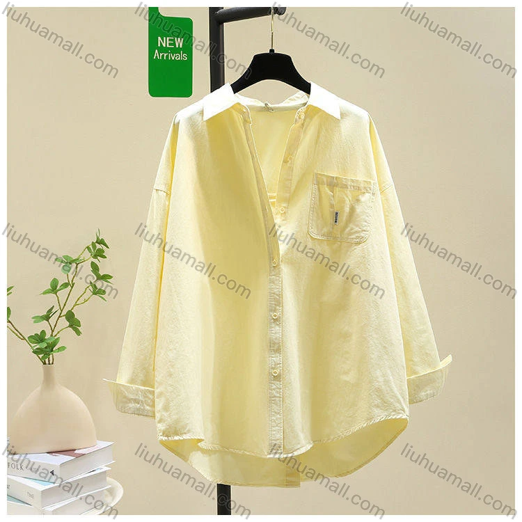 Wholesale 100% Cotton Long Sleeve shirt
