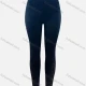 Wholesale Women's Casual High Waist Stretchy Rhinestone Ankle Length Leggings Black Clothing Wholesale Market Liuhua