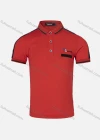 Wholesale Boys Casual Letter Chevron Print Striped Trim Short Sleeve Polo Shirt - Liuhuamall