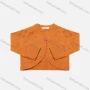 Wholesale Baby's Long Sleeve One Button Plain Sweater Cardigan preview
