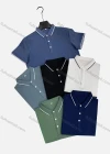 Wholesale Men's Casual Plain Short Sleeve Polo Shirt 162957# - Liuhuamall