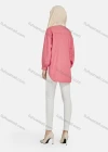 Wholesale Women's Casual Plain Long Sleeve Patch Pocket Shirt 1304# - Liuhuamall