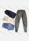 Wholesale Men's Casual Plain Straight Leg Ankle Length Drawstring Joggers - Liuhuamall