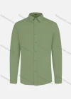 Wholesale Men's Business Plain Long Sleeve Shirt - Liuhuamall
