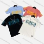 Wholesale Men's Casual Crew Neck Short Sleeve Metal Chain 100%Cotton T-shirt preview