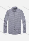 Wholesale Men's Formal Collared Long Sleeve Gingham Button Down Dress Shirts - Liuhuamall