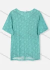 Wholesale Women's V Neck Short Sleeve Floral Print Pearl Decor Cardigan - Liuhuamall