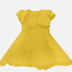 Girls Lovely Rhinestone Ruffle Trim Zipper Back Flower Dress & Crop Cardigan Set 48# Clothing Wholesale Market -LIUHUA