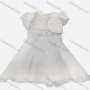 Wholesale Girls Lovely Rhinestone Ruffle Trim Zipper Back Flower Dress & Crop Cardigan Set preview