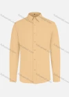 Wholesale Men's Business Plain Long Sleeve Shirt - Liuhuamall