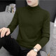 Men's Casual Plain Turtleneck Long Sleeve Sweater 4# Clothing Wholesale Market -LIUHUA