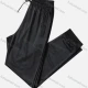 Wholesale Men's Athletic Drawstring Quick Dry Breathable Plain Pants Black Clothing Wholesale Market Liuhua