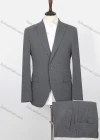 Wholesale Men's Plain Single Breasted Flap Pockets Long Sleeve Blazer & Pants 2-Piece Suit Sets SD220325S# - Liuhuamall