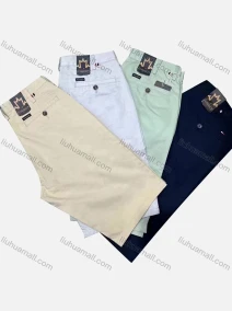 Wholesale Men's Casual Elastic Plain Pockets Shorts, LIUHUA CLOTHING WHOLESALE