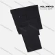 Wholesale Men's Business Plain Patch Pocket Button Closure Ankle Length Slim Fit Suit Pants 76997# Black Clothing Wholesale Market Liuhua