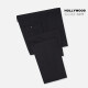 Men's Business Plain Patch Pocket Button Closure Ankle Length Slim Fit Suit Pants 76997# Black Clothing Wholesale Market -LIUHUA