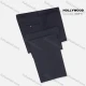 Wholesale Men's Business Plain Patch Pocket Button Closure Ankle Length Slim Fit Suit Pants D2655# Charcoal Gray Clothing Wholesale Market Liuhua