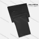 Wholesale Men's Business Plain Patch Pocket Button Closure Ankle Length Slim Fit Suit Pants D2655# Black Clothing Wholesale Market Liuhua