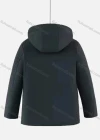 Wholesale Men's Casual Plain Hooded Zipper Down Jacket - Liuhuamall