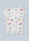 Wholesale Women's Scoop Neck Short Sleeve Fruit Print Casual T-Shirt 6098# - Liuhuamall