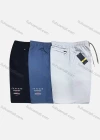 Wholesale Men's Casual 100%Cotton Plain Letter Print Drawstring Shorts - Liuhuamall