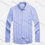 Wholesale Men's Formal Collared Long Sleeve Button Down Striped Dress Shirts preview