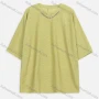 Wholesale Women's Casual Chain Decor Crew Neck Striped Embroidered Blouse 2303# preview