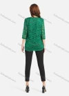 Wholesale Women's Plain Hollow Guipure Lace Embroiderey Tee & Lace Splicing Cropped Pant Set - Liuhuamall