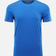 Men's Quick Dry Round Neck Plain Training Sport Reflective Stripes Active T-shirt Azure Clothing Wholesale Market -LIUHUA