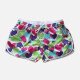 Women's Vacation Contrast Heart Print Drawstring Beach Shorts 3# Clothing Wholesale Market -LIUHUA
