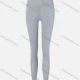 Wholesale Women's Sporty Plain High Waist Mesh Elastic Leggings 35# Clothing Wholesale Market Liuhua