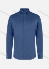 Wholesale Men's Business Plain Long Sleeve Shirt - Liuhuamall